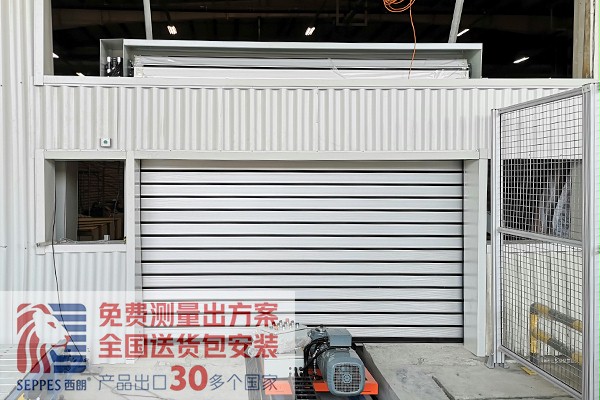 浙江某公司车间抖音黄色下载APP三合一快速工防门 浙江某公司车间抖音黄色下载APP三合一快速工防门