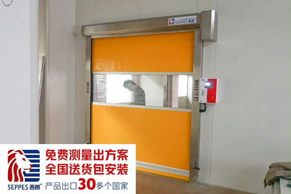 石家庄药厂不锈钢快速卷帘门项目 石家庄药厂不锈钢快速卷帘门项目