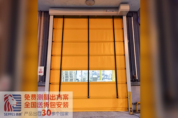 苏州传动设备工作车间堆积式快速卷帘门 苏州传动设备工作车间堆积式快速卷帘门
